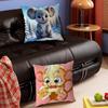 Cartoon Cute Animals Cushion Cover 30x50 Polyester Sofa Cushions Decorative Throw Pillows Home Decoration Pillowcover