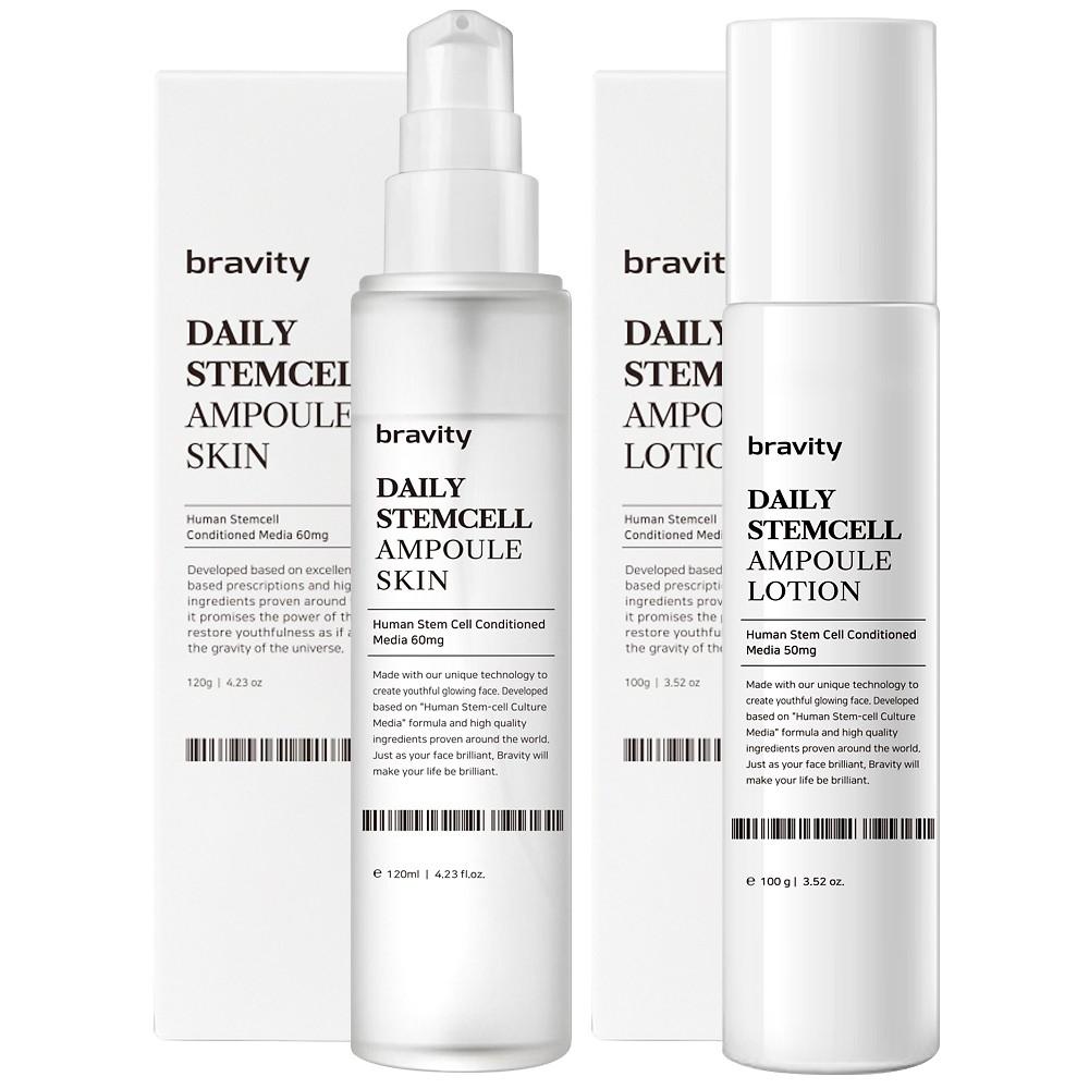 Bravity Skin Daily Stem Cell Culture Solution Skin Lotion Set