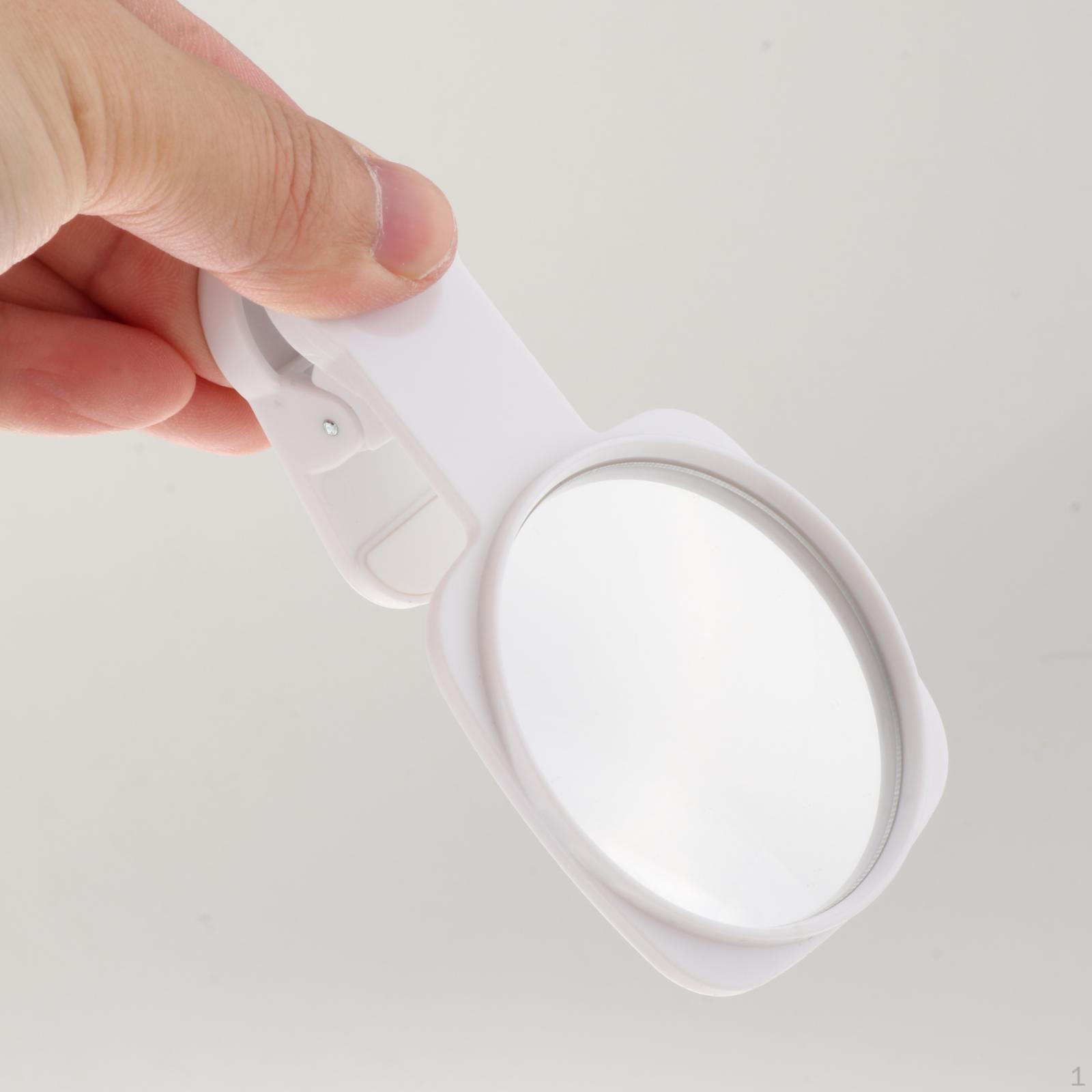 

Зеркальный зажим для смартфона, аксессуары для фотосъемки телефона, портативный зажим для отражения, подарок коричневый