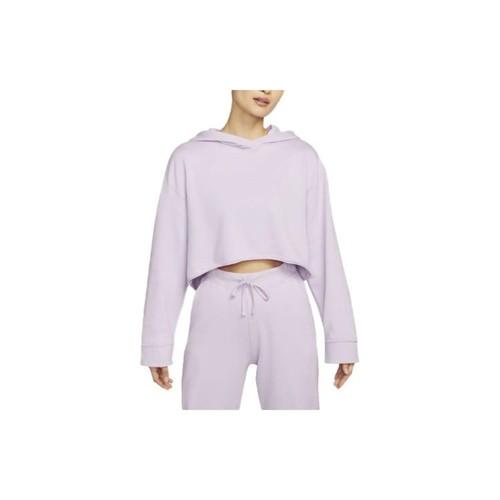 Nike Solid Color Logo Short Hoodie for Women