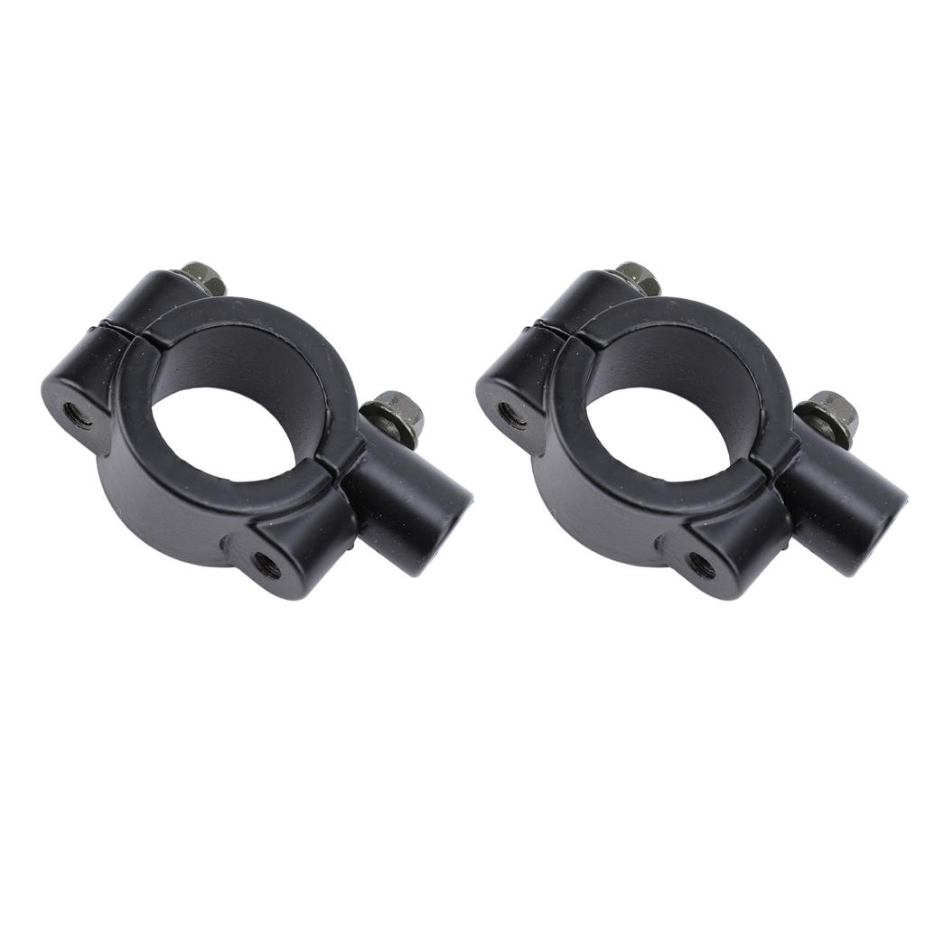 2PCS 25mm Motorcycle Handlebar Mirror Mount Holder Clamp Bracket Adapter Universal for Motorbike ATV Scooter Project