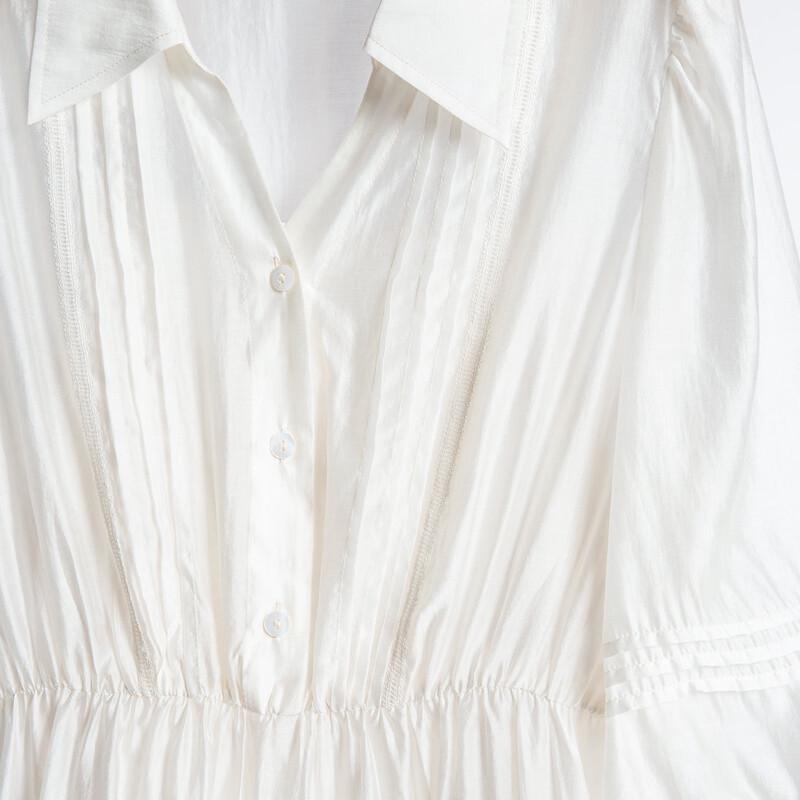 Elegant Tencel Commuter Midi Dress