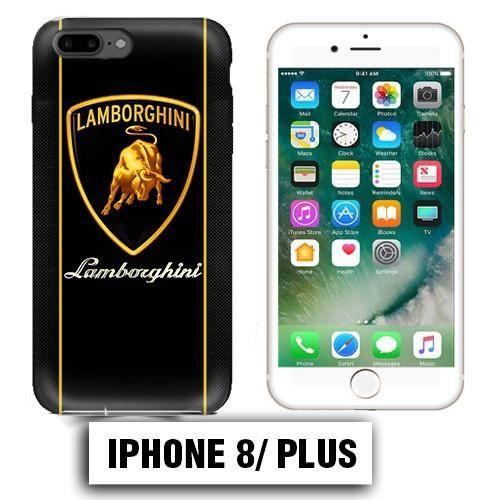Coque iphone 8 PLUS Lamborghini Sport