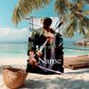 Personalized Customized Proof Beach Towel with Zoro the Pirate King Pattern - Soft, Absorbent,quick-drying,perfect Swimming,camping&bathing