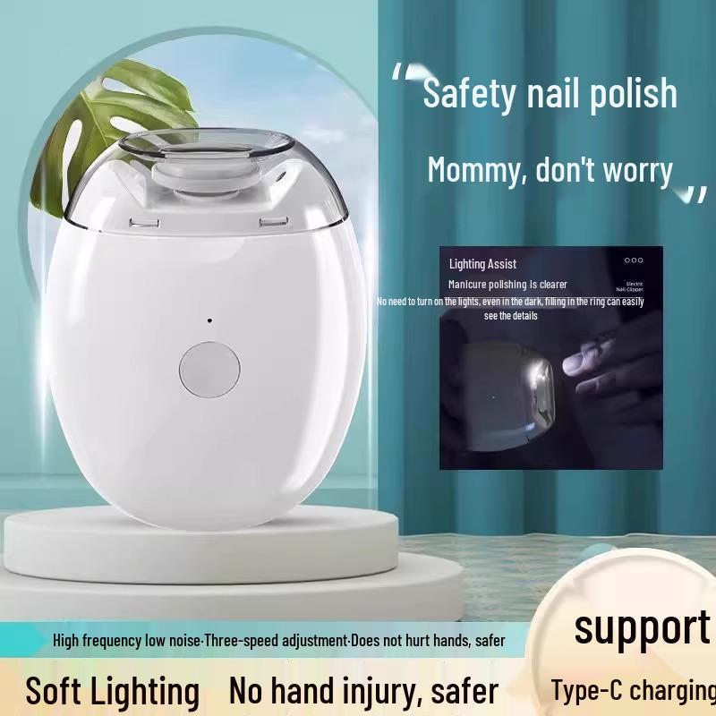 Fully Automatic Electric Nail Clipper & Trimmer for Babies, Children, and Elderly