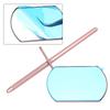 Portable Square Stainless Steel Eyelash Extension Inspection Mirror