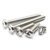 316 Stainless Steel Phillips Pan Head Machine Screw, Round Head M5/M6/M8
