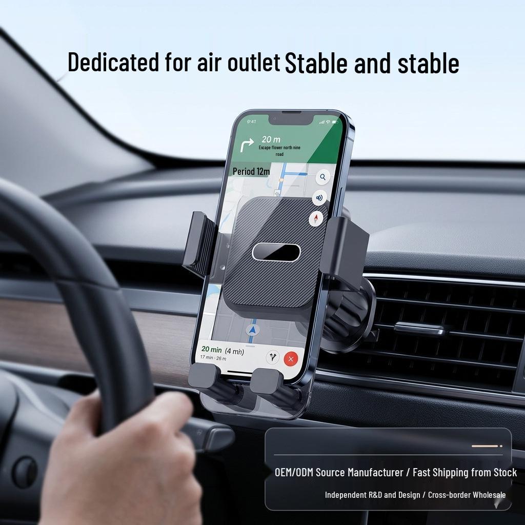 Soporte de Teléfono por Gravedad para Salpicadero de Coche - Soporte Universal con Sensor Automático
