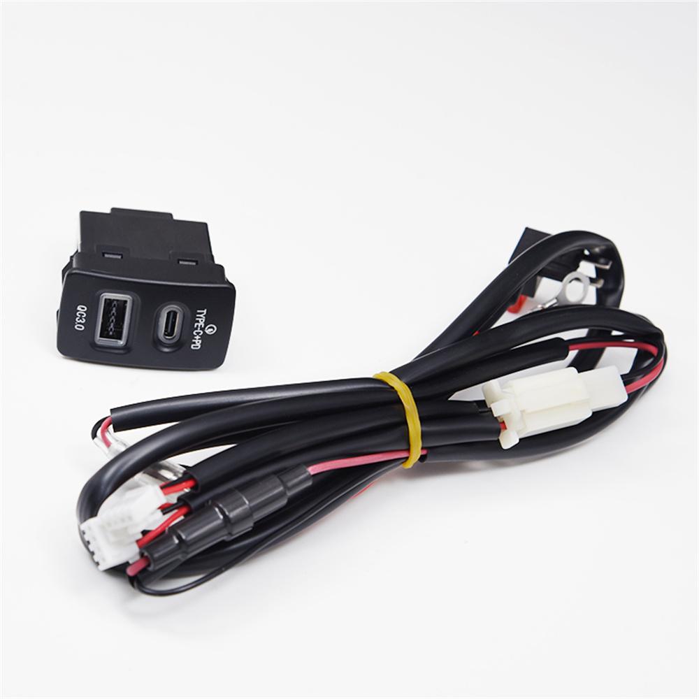 Car Charger for Honda Old Model QC3.0+type-c