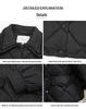 Women's Stylish Diamond Pattern Short Down Jacket - Winter Loose Thickened Coat, 2025 New Style for Petite Sizes.