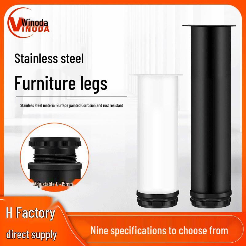 Stainless Steel Adjustable Furniture Legs for Cabinets and Sofas