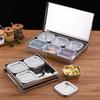 304 Stainless Steel Square Food Sample Retention Box Set