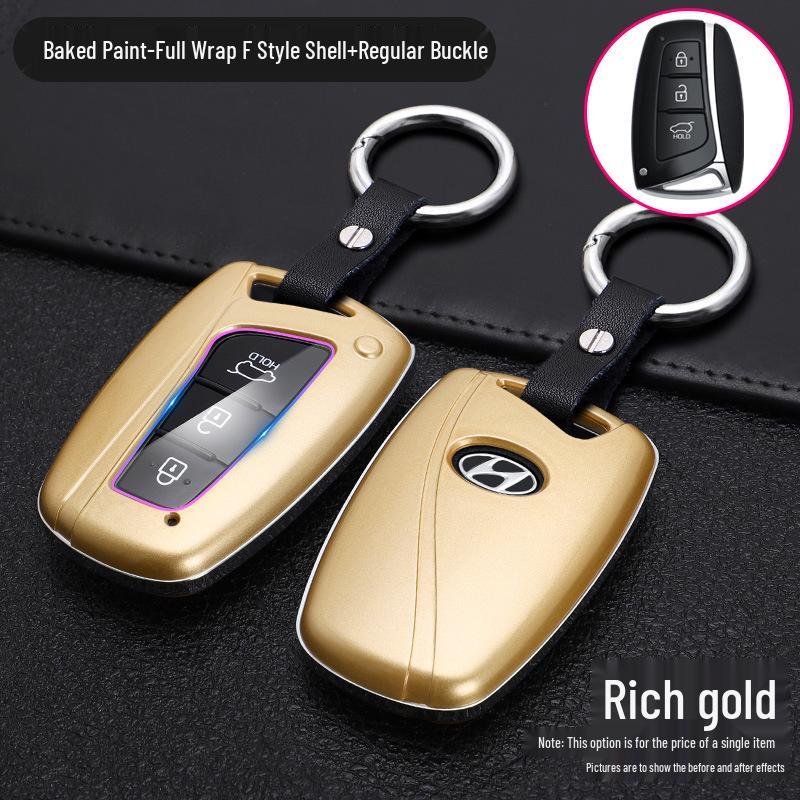 Compatible Key Cover for Hyundai Santa Fe IX45 Ge Yue Ge Rui