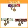 Seven Chakra Round Bead Hand Chain With Leaf Pendant For Men And Gift
