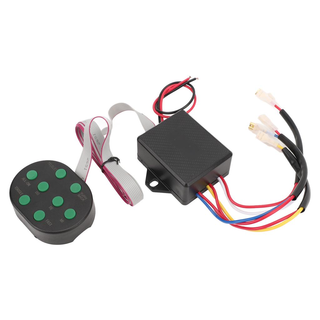 Car Horn Controller Enhance Sound Effect DC 12V 24V Stable Performance Easy To Operate for Vehicles