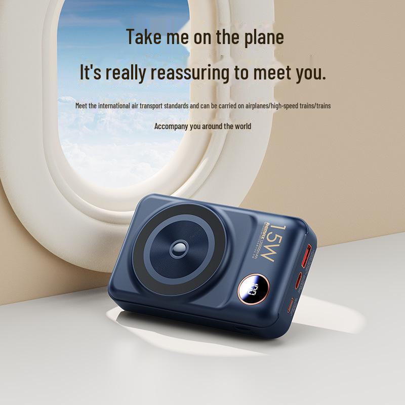 Remax Lechao PD20W Magnetic Wireless Wired Charger, 20000mAh Mobile Power Bank