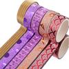 10 Rolls Glitter Washi Tapes No Trace Color Masking Tapes DIY Nail Art Stationery Scrapbooking Decoration Adhesive Tapes School Supplies