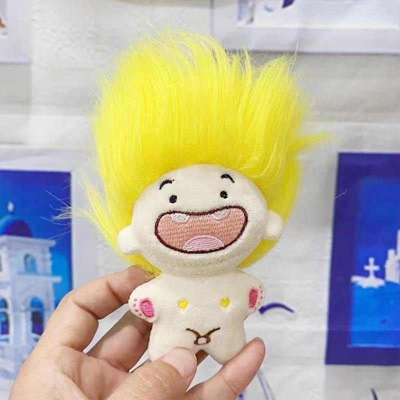 High-quality Plush Doll Zodiac Keychain Cute Astrological Signs Bag Pendant