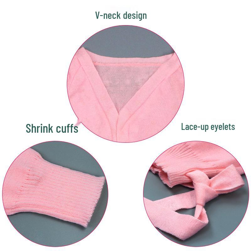 Toddler Girls' Knitted Ballet Cardigan - Long Sleeve Sweater Shawl