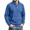 Men's Streetwear Loose Fit Sweatshirt with Stand Collar and Pocket