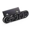 3D Metal Front Grille GTD Logo Emblem Rear Trunk Badge Stickers For apply toVolkswagen VW Golf 2 4 5 6 7 R MK2 MK3 MK4 Car Acces
