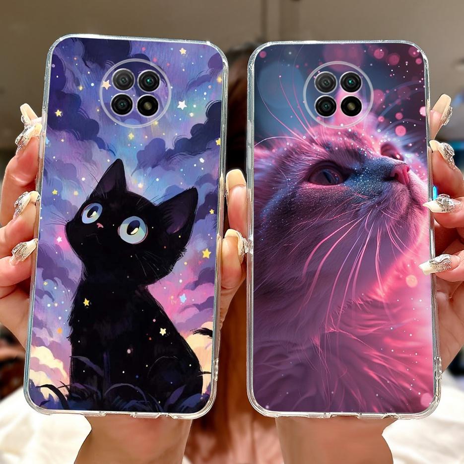 For Xiaomi Redmi Note 9 5G Case Note 9T Cute Painted Cover Soft Silicone Phone Case For Redmi Note 9T Note9 5G Back Cover Fundas