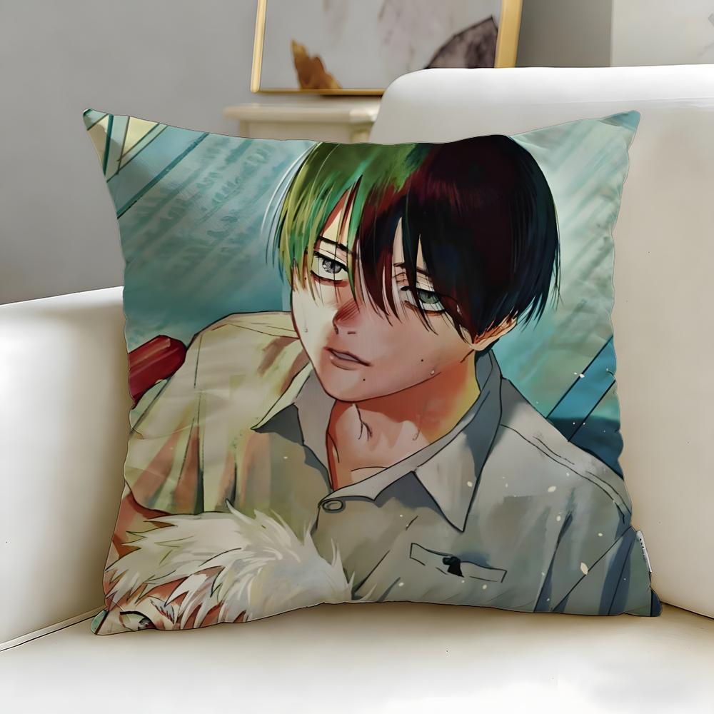 Anime Summer Hikaru Died Cushion Cover Soft EasyWash Pillow Case Versatile for Couch Bed Travel and Office