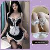 Passionate Lace Maid Roleplay Nightgown Set