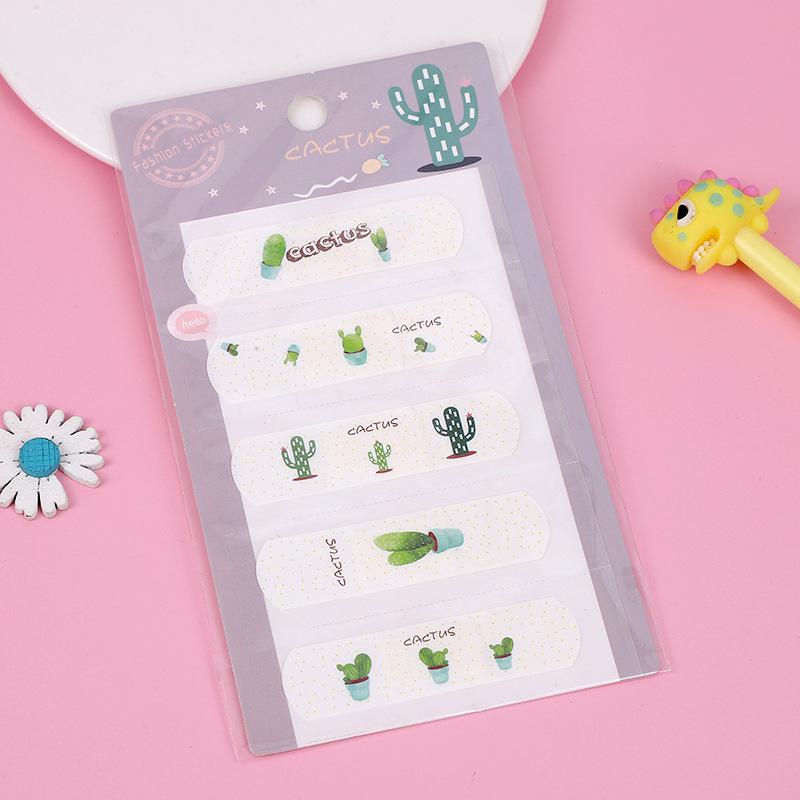 New Cartoon Band-Aid Shaped Stickers for Travel & Outdoor Use