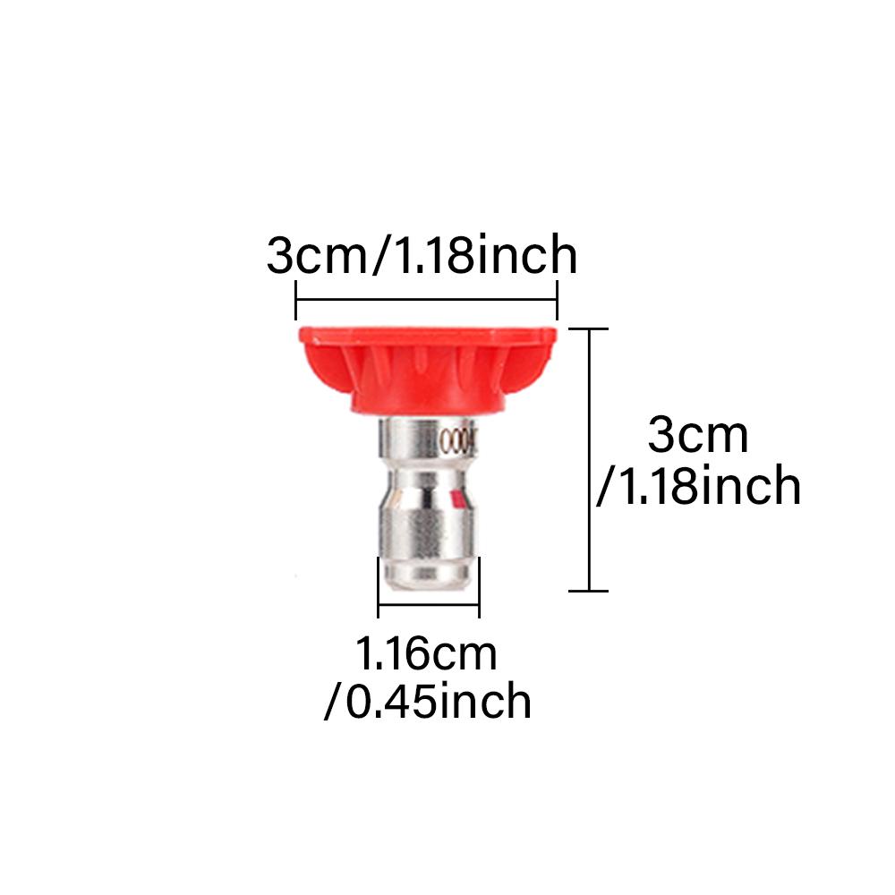 Pressure Washer Adaptor 1/4"Quick Release Connect To Water Gun Nozzle Spray Nozzle Quick Connection Cleaning Accessories