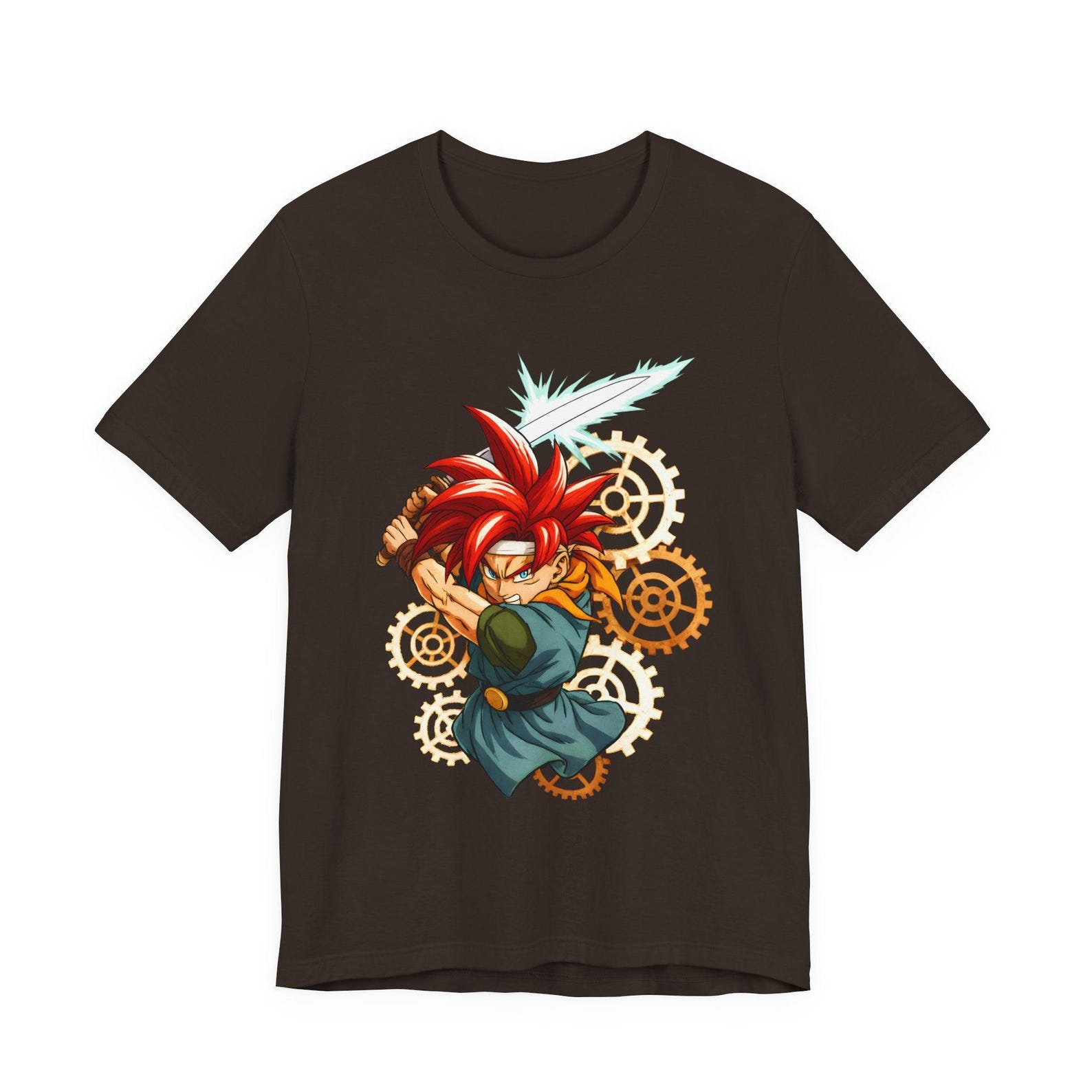 Crono – Chrono Trigger Time Traveler Graphic Tee (Unisex) M