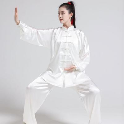 Eure Hoheit Seidenimitat Tai Chi Anzug: Mulan-inspirierte Übungs- und Bühnenbekleidung