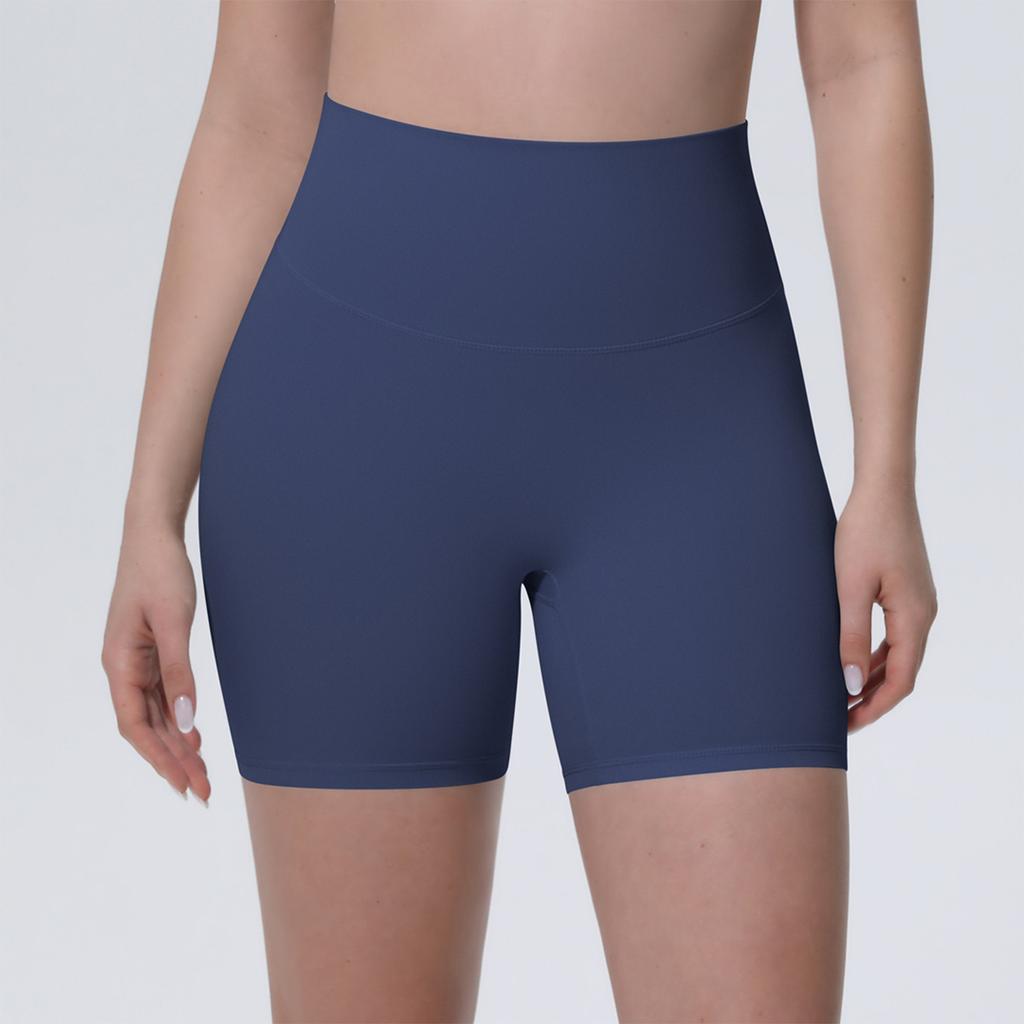 Women High Waist Yoga Shorts Seamless Stretchy Athletic Biker Shorts for Running Workout Gym Fitness Training