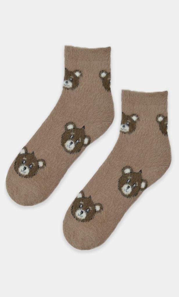Noviti SB088 Teddy Bear Women's Socks 36-41 Noviti