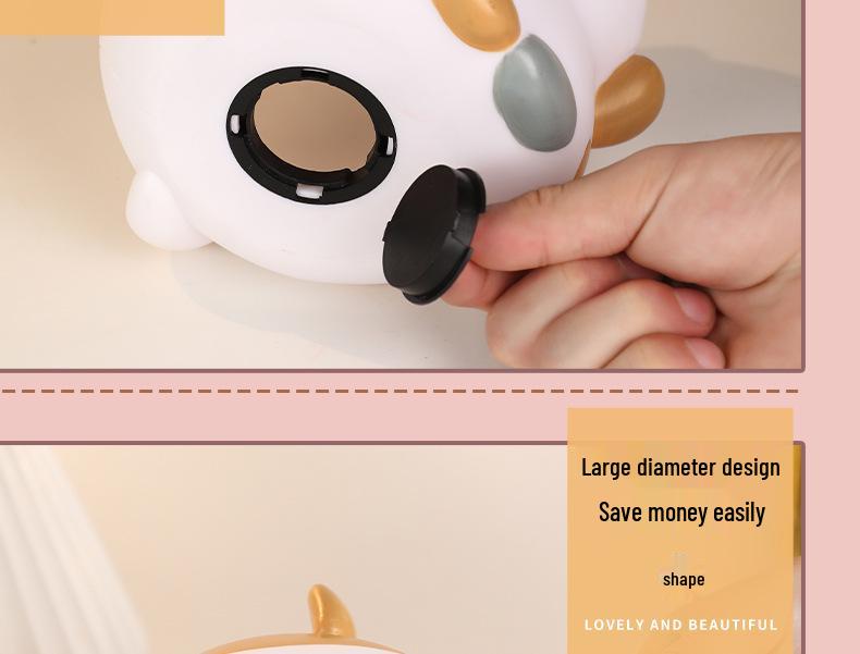 2025 Cartoon Piggy Bank: Adult Use, Secure Savings, Easy Withdraw, New Children's Model