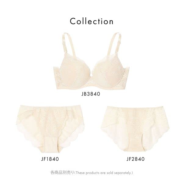 Unnanacool BRAGENIC Lace Shorts Pair with Full Less Visible Size SP L Women's (JF2840) - JB3840, Lace, Lines,