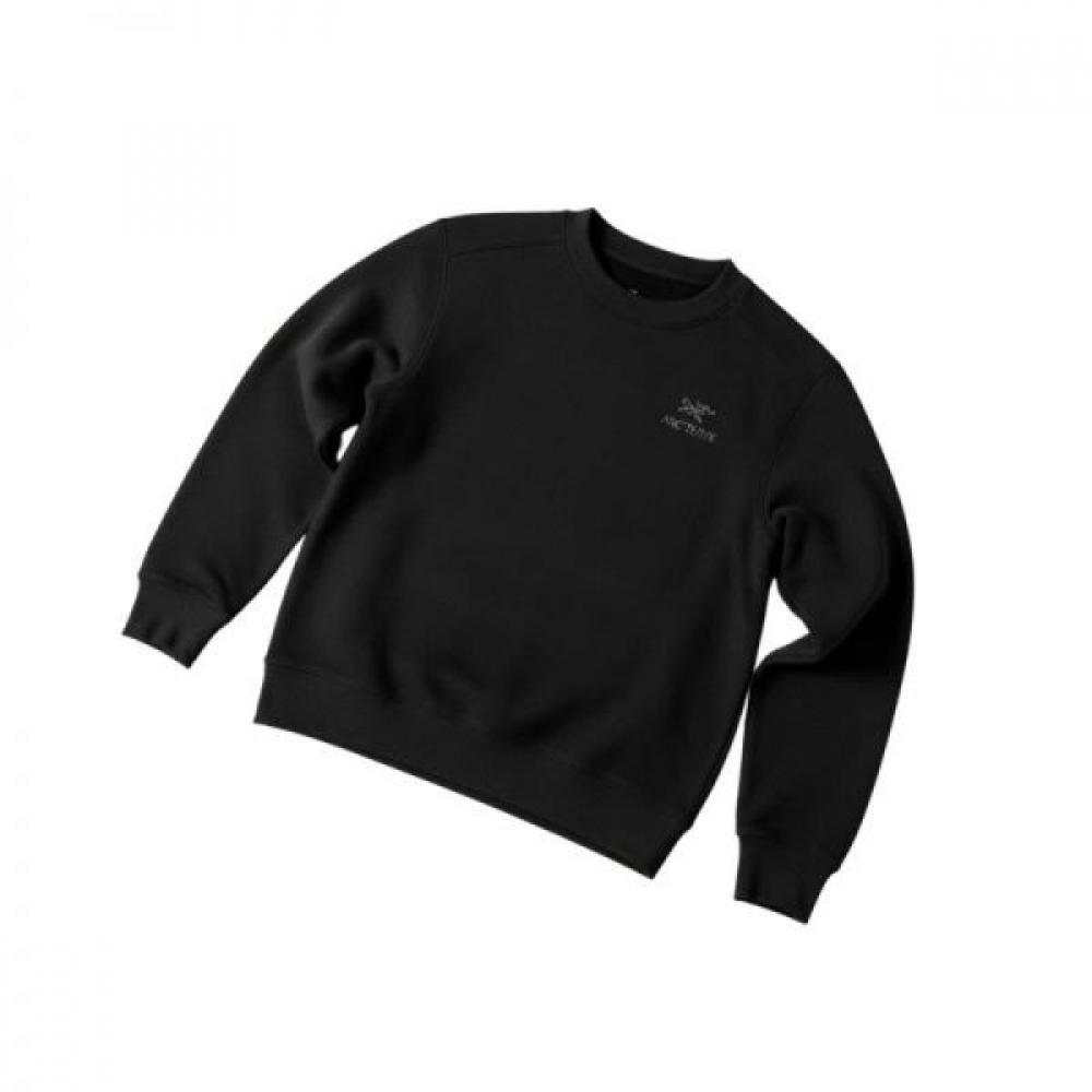 Arcteryx Women Emblem Fleece Crew Black Atqsw10260blk BLACK/M (around 95)