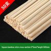 Square Bamboo Strips for DIY 3D Models & Handmade Art