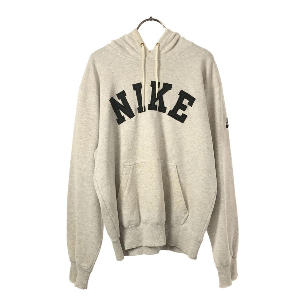 NIKE 90s White tag Logo print Long sleeve Sweatshirts Men's Used