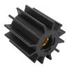 Outboard Water Pump Impeller 3830459 Flexible 12 Blades Copper Neoprene Rubber for Jabsco