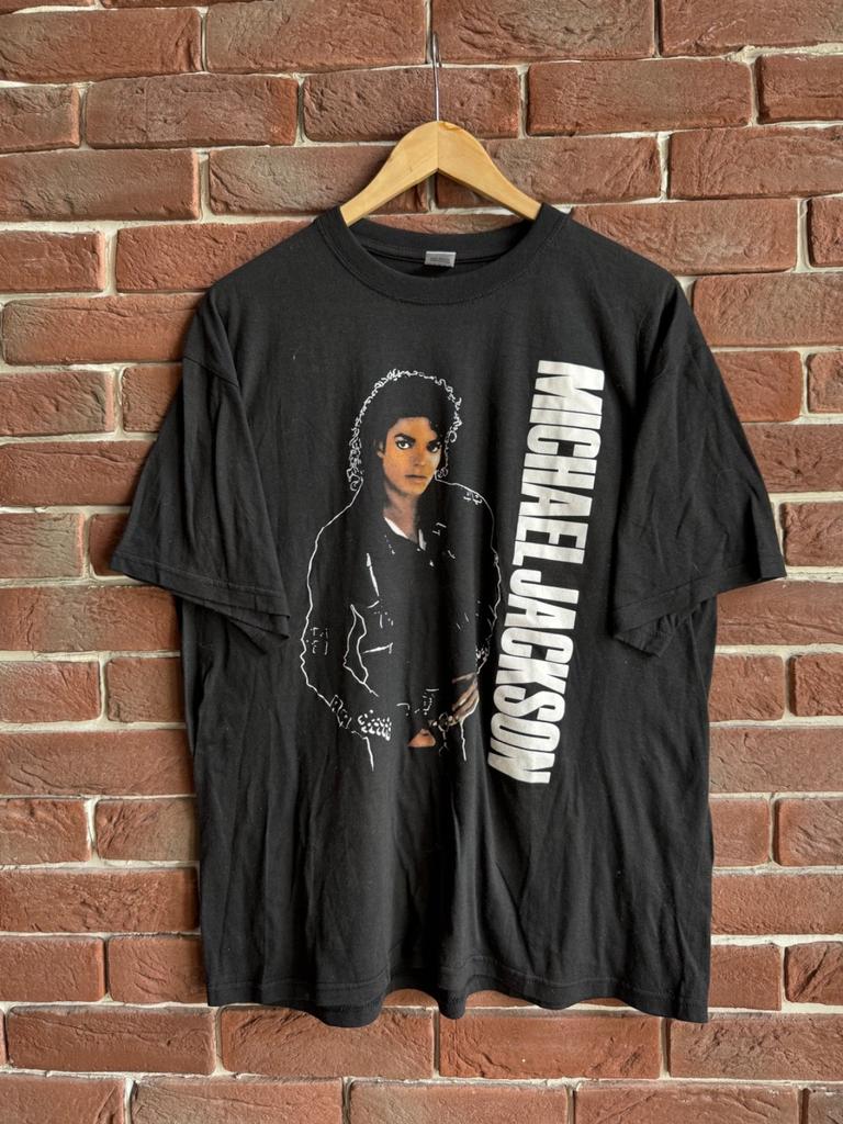 Rare Vintage 90s Michael Jackson King Of Pop Music Band Tee black Unisex T-Shirt