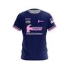 Neues Herren Hammer Eiswaffel-Kegel-Split-Print Bowling-Trikot Kurzarm Performance Sport-T-Shirt Fan Lässige Streetwear Oberteile