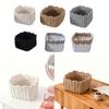 Storage Basket Multipurpose Organiser Box Minimalist Stylish Macrame Woven Decorative Basket for Living Room Makeup Closet