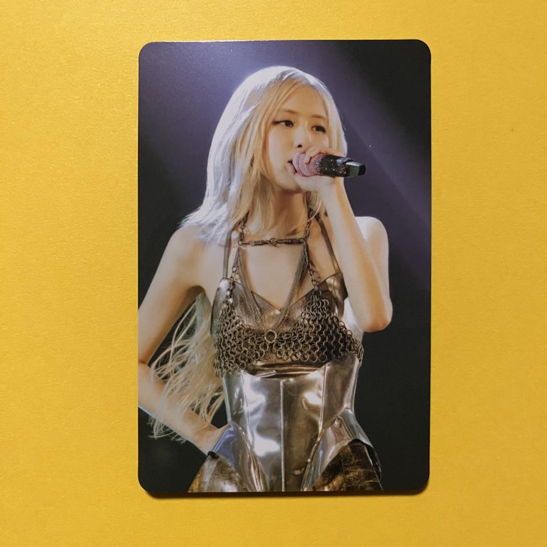 

[USED] Blackpink Rosé trading card in cinemas the movie