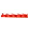 Wrench Rack Holder 20PCS Capacity Multifunctional Compact ABS Magnetic Modular Wrench Organizer Red