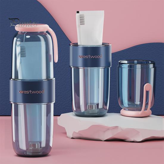 

Чашка для полоскания рта, портативный дорожный держатель для зубных щеток, универсальный контейнер для хранения для деловых поездок, кемпинга