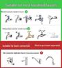 Multifunctional High-Pressure Water Hose & Sprinkler Set