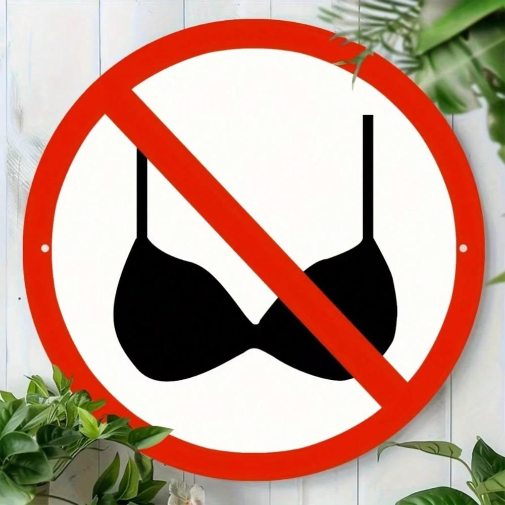 Metal Wall Art Waterproof Red Border Black Silhouette Home Decor Gift