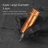   Aluminum Alloy   Tattoo Pen Short Pen-type Tattoo Machine Shader Liner Motor Power Cord Kit for Artists Tattoo Supply