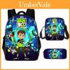Ben Print Design Childrens Backpack Set With Waterproof Oxford Fabric For School Use